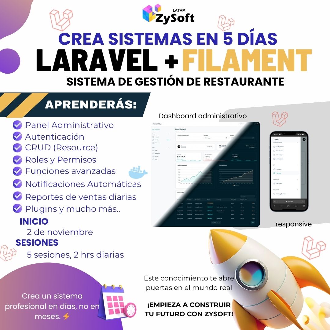Curso FullStack Laravel + Filament
